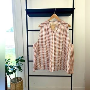 Ace & Jig Eliza top in Chalk 2X